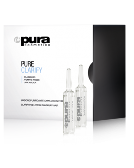 PURE CLARIFY LOZIONE PURIFICANTE CUTE E CAPELLI CON FORFORA 12 FIALE DA 6ML