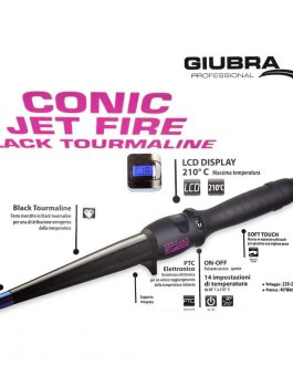 CONIC JET FIRE BLACK TOURMALINE