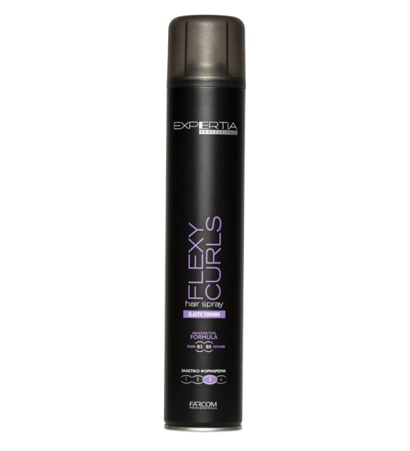 prodotto LACCA EXPERTIA FLEXY CURLS 500ML<br>Tenuta media.