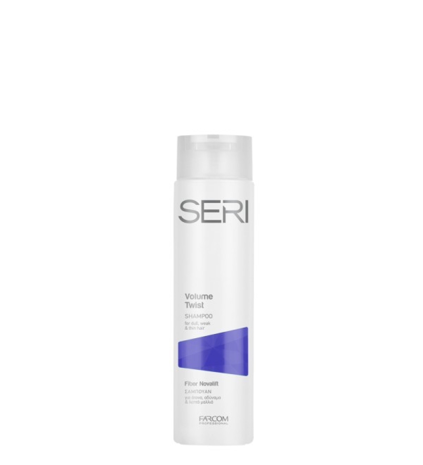 prodotto SHAMPOO SERI VOLUME TWIST 300ML<br>Per capelli deboli, spenti e sottili.
